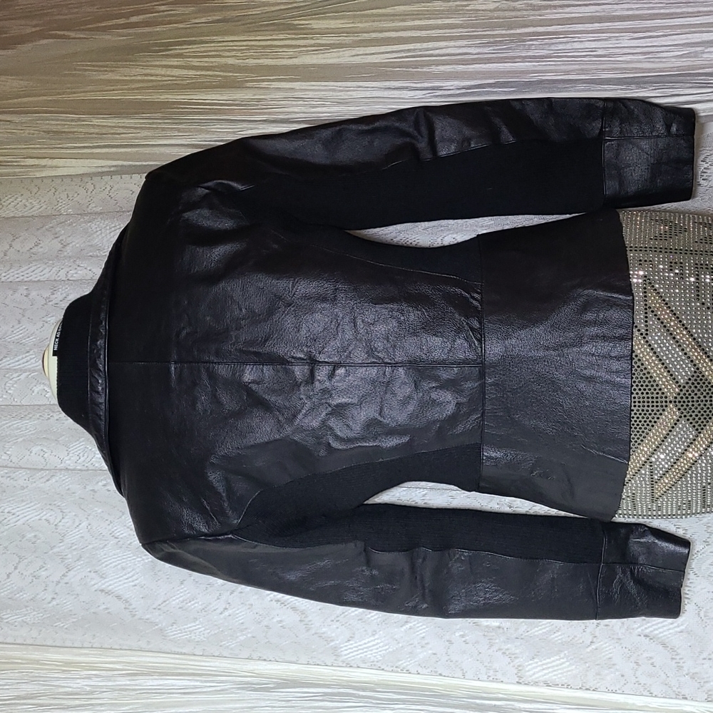 Coldwater Creek Ginuwine Leather Jacket - Picture 7 of 12